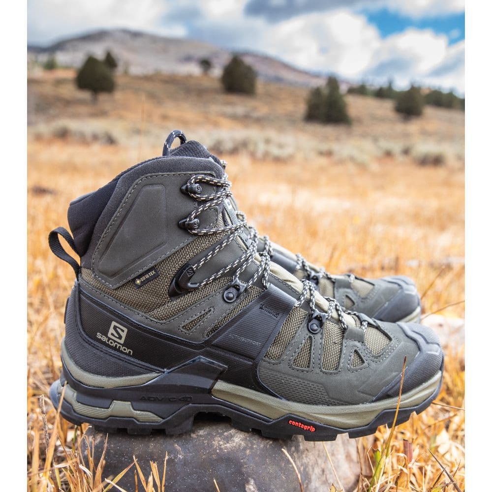 Turistická obuv SALOMON Quest 4 GTX Olive night/Peat/Safari